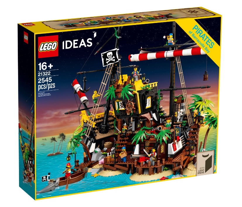 LEGO® IDEAS 21322 Pirates of Barracuda Bay