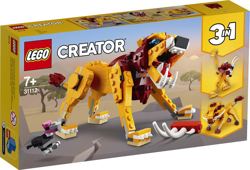 LEGO® CREATOR 31112 Wild Lion