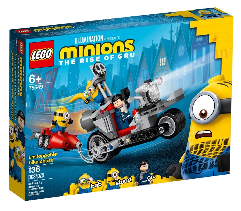 LEGO® Minions 75549 Unstoppable Bike Chase