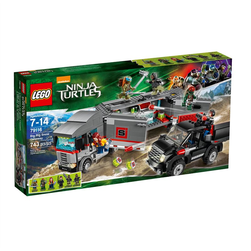 LEGO TMNT 79116 Big Rig Snow Getaway